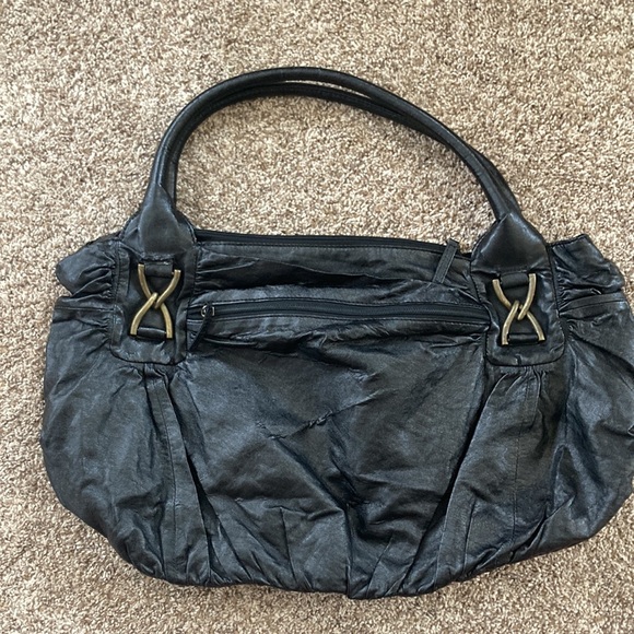 Chinese Laundry Bags Chinese Laundry Black Crinkle Large Tote Purse